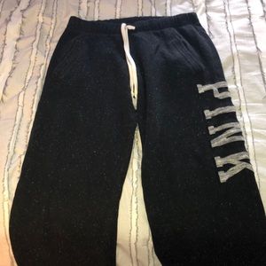 victoria’s secret sweatpants in boyfriend style